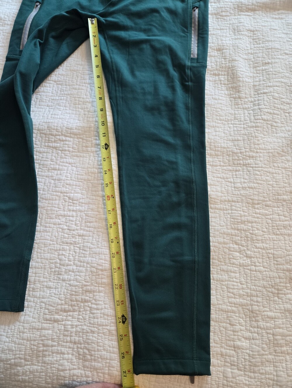 Mondetta Ladies High Waist Active Legging, Green, Size- Medium - Picture 5 of 8